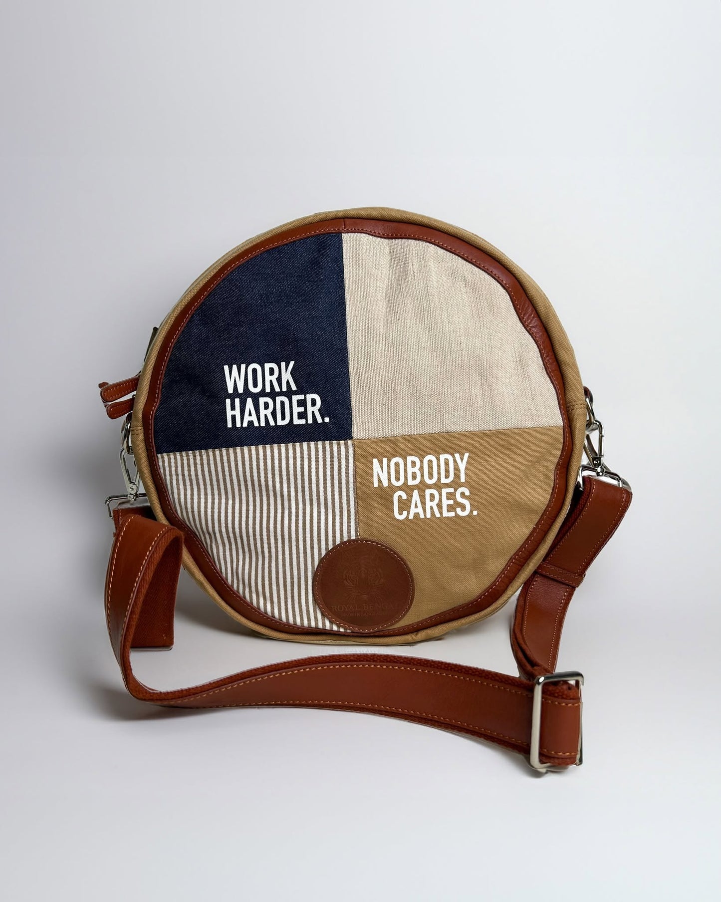 WORK HARDER NOBODY CARES Bag