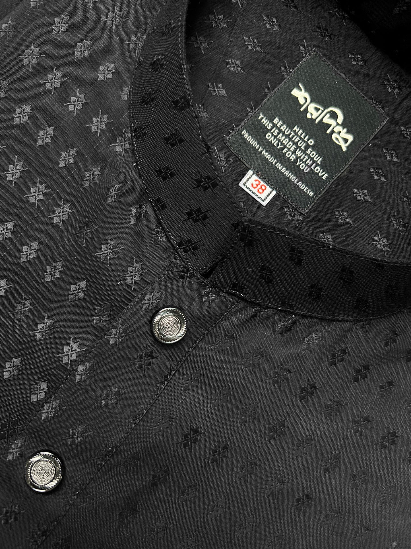 Charcoal Panjabi