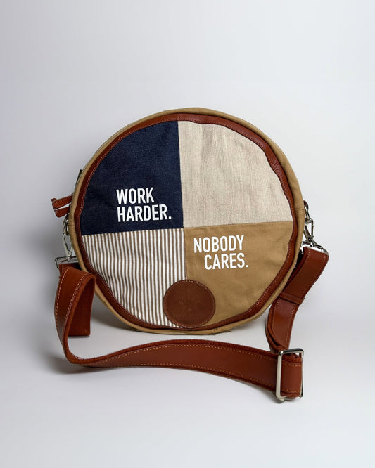 WORK HARDER NOBODY CARES Bag